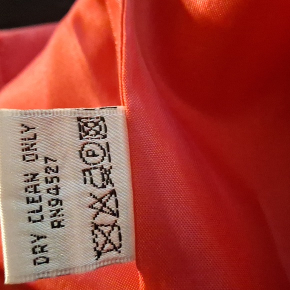 TRAVIS AYERS MAXI SKIRT  SET  SIZE 8 PINK PRE-OWNED GOOD - Picture 8 of 14